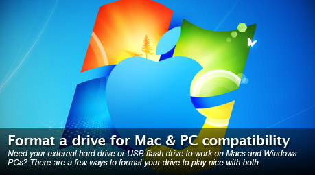 best format for drive mac and pc